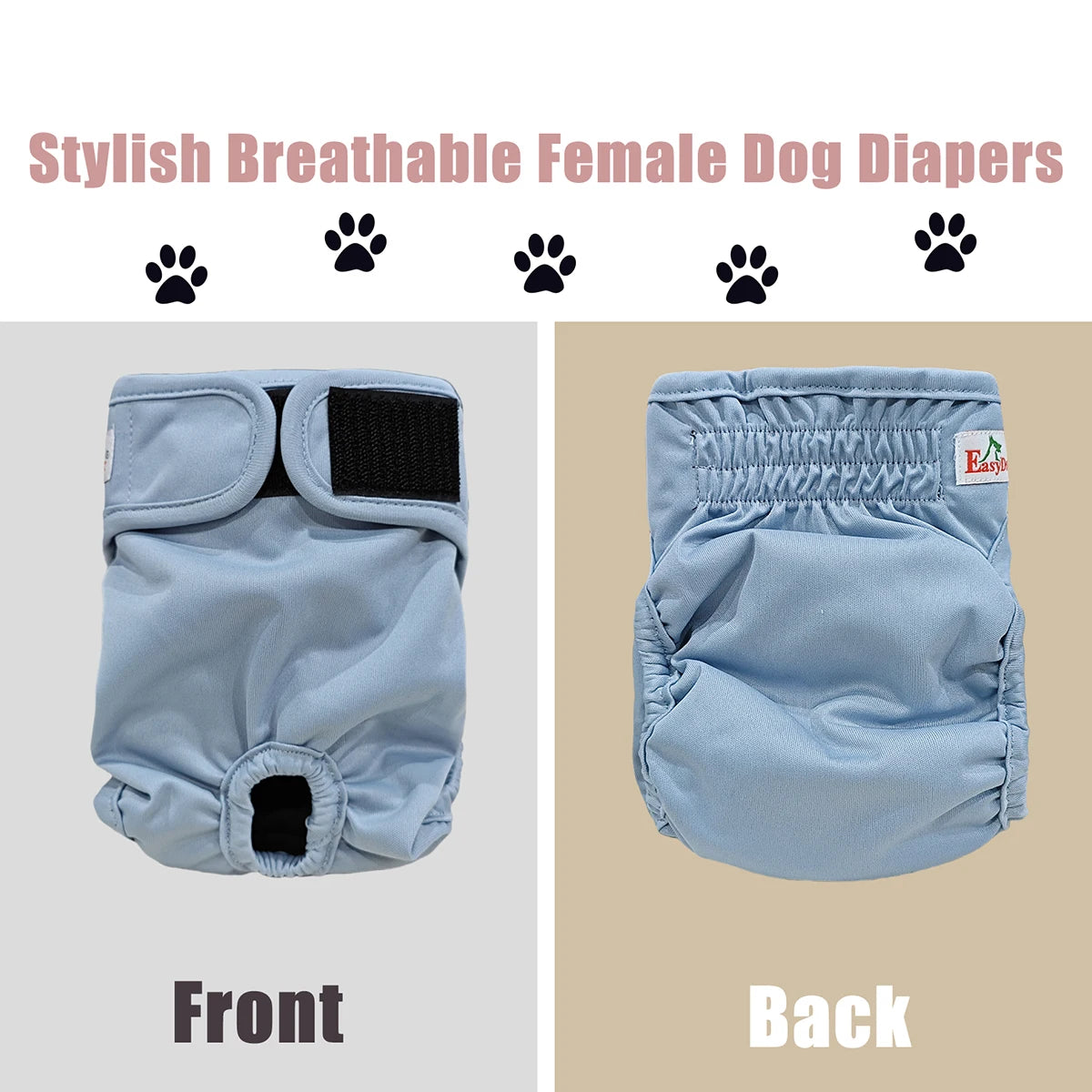 Reusable Leak-proof Female Dog Nappy