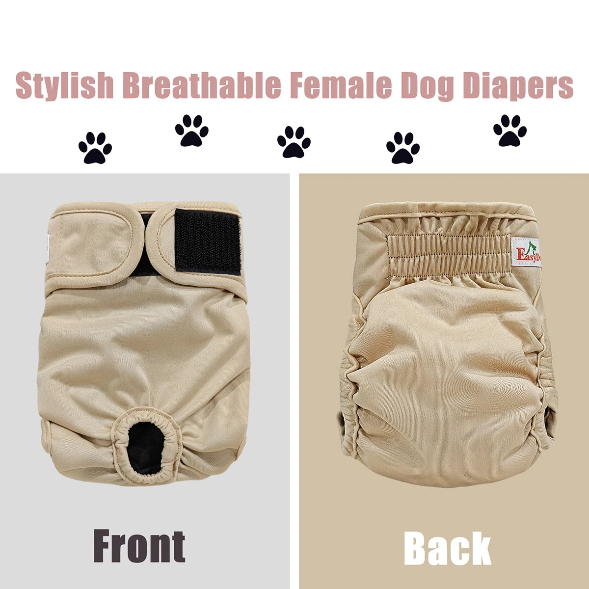 Reusable Leak-proof Female Dog Nappy